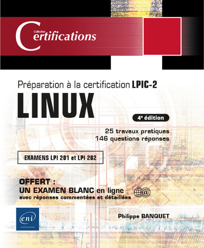 Picture of LINUX - Préparation à la certification LPIC-2 (examens LPI 201 et LPI 202) - 4e édition