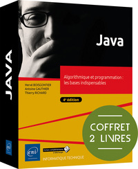Picture of Java - Coffret de 2 livres - Algorithmique et programmation : les bases indispensables (4e édition)