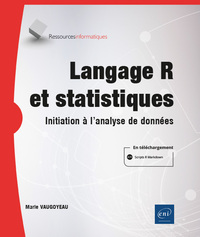 Image de Langage R et statistiques - Initiation à l'analyse de données