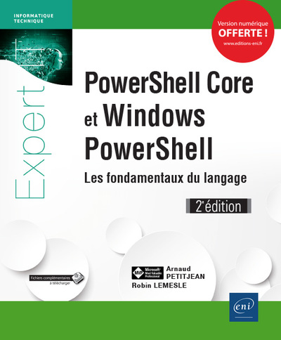 Image de PowerShell Core et Windows PowerShell - Les fondamentaux du langage (2e édition)