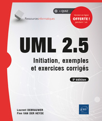 Image de UML 2.5 - Initiation, exemples et exercices corrigés (5e édition)