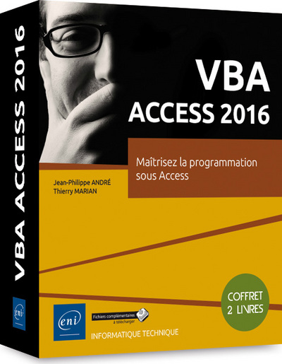 Picture of VBA Access 2016 - Coffret de 2 livres : Maîtrisez la programmation sous Access