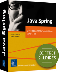 Picture of Java Spring - Coffret de 2 livres : Développement d'applications Jakarta EE