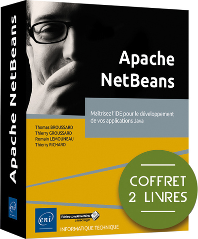 Picture of Apache NetBeans - Coffrets de 2 livres : Maîtrisez l'IDE pour le développement de vos applications J
