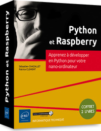 Picture of Python et Raspberry - Coffret de 2 livres : Apprenez à développer en Python pour votre nano-ordinate