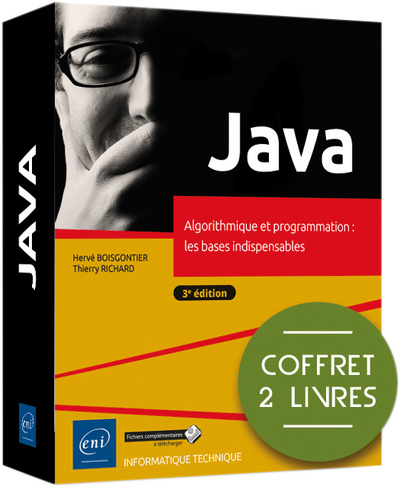 Picture of Java - Coffret de 2 livres - Algorithmique et programmation : les bases indispensables (3e édition)