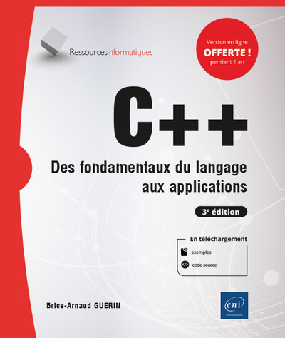 Picture of C++ - Des fondamentaux du langage aux applications (3e édition)