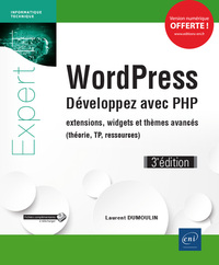Picture of WordPress - Développez avec PHP - extensions, widgets et thèmes avancés (théorie, TP, ressources) (3