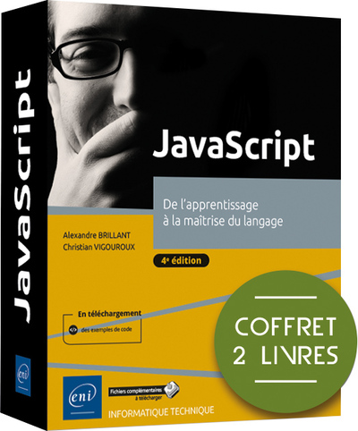 Picture of JavaScript - Coffret de 2 livres : De l'apprentissage à la maîtrise du langage (4e édition)