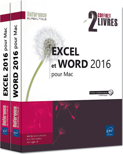 Picture of Excel et Word 2016 pour Mac - Coffret de deux livres