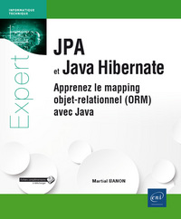 Picture of JPA et Java Hibernate - Apprenez le mapping objet-relationnel (ORM) avec Java