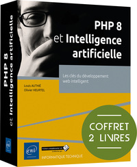 Picture of PHP 8 et Intelligence artificielle - Coffret de 2 livres : Les clés du développement web intelligent