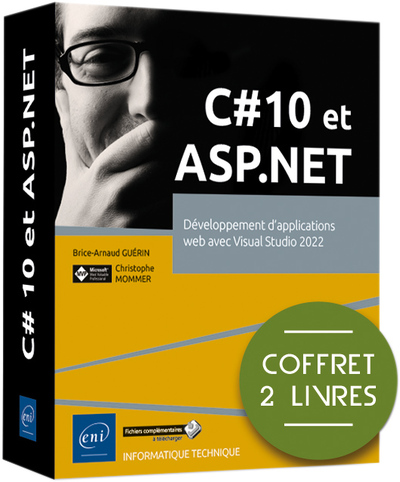 Picture of C# 10 et ASP.NET - Coffret de 2 livres : Développement d'applications web avec Visual Studio 2022
