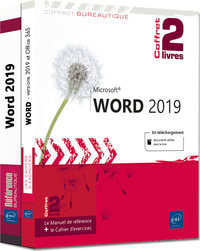 Image de Word (versions 2019 et Office 365) - Coffret de 2 livres : Le Manuel de référence + le Cahier d'exer
