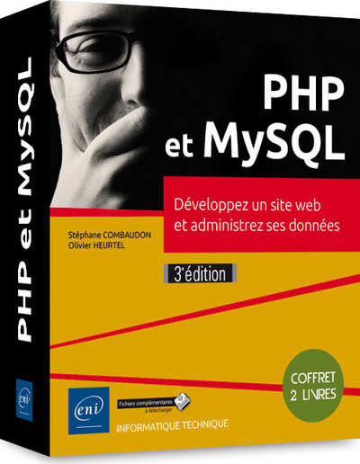 Picture of PHP et MySQL - Coffret de 2 livres : Développez un site web et administrez ses données (3e édition)