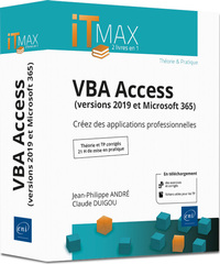 Image de VBA Access (versions 2019 et Microsoft 365) - Cours et Exercices corrigés - Créez des applications p