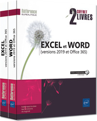 Picture of Excel et Word (versions 2019 et Office 365) - Coffret de deux livres