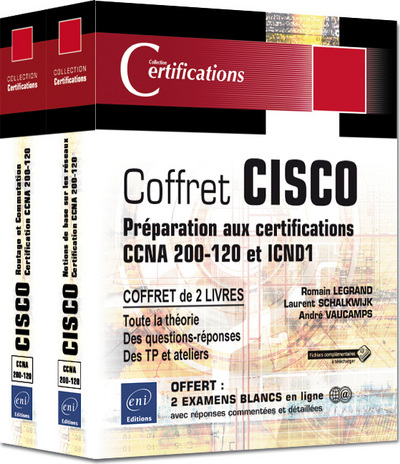 Picture of CISCO - Coffret de 2 livres - Préparation aux certifications CCNA 200-120 et ICND1
