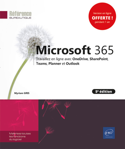 Picture of Microsoft 365 (5e édition) - Travaillez en ligne avec OneDrive, SharePoint, Teams, Planner et Outloo