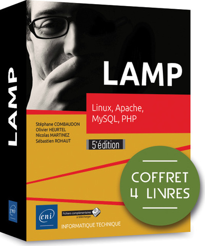 Picture of LAMP - Coffret de 4 livres : Linux, Apache, MySQL, PHP (5e édition)