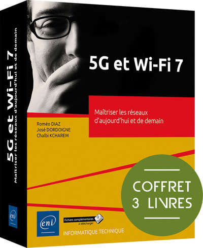 Picture of 5G et Wi-Fi 7 - Coffret de 3 livres : Maîtriser les réseaux d’aujourd’hui et de demain