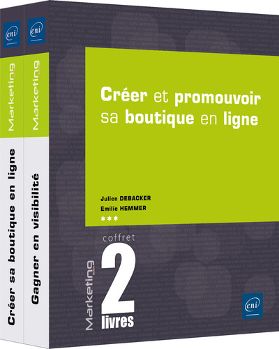 Picture of Créer et promouvoir sa boutique en ligne - Coffret de deux livres