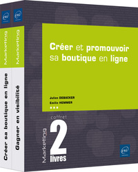 Picture of Créer et promouvoir sa boutique en ligne - Coffret de deux livres