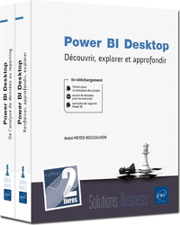 Picture of Power BI Desktop - Coffret de 2 livres : Découvrir, explorer et approfondir