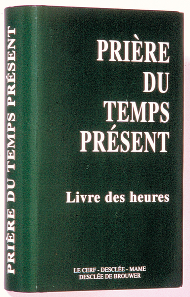 Picture of Prière du temps present - petit format vert relié