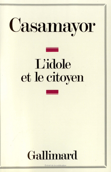 Picture of L'idole et le citoyen