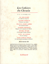 Image de Les Cahiers du Chemin