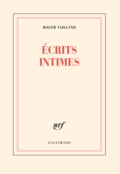 Picture of Écrits intimes