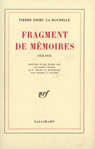 Image de Fragment de Mémoires