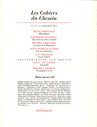 Picture of Les Cahiers du Chemin