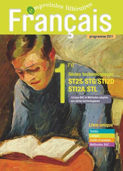 Image de Empreintes littéraires 1re séries technologiques (2011) - Manuel élève