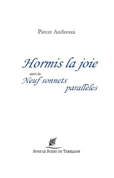 Picture of HORMIS LA JOIE