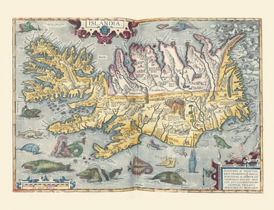 Picture of Carte - Islandia