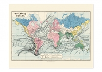 Image de Carte - Mouvements des eaux - Movements of the Waters