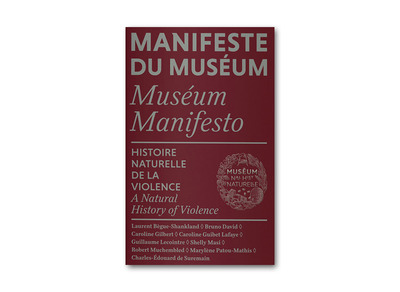Picture of Manifeste du Muséum - Histoire naturelle de la violence