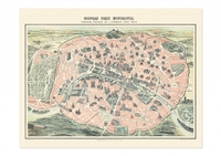 Picture of Carte - Nouveau Paris monumental - Géographie nostalgique