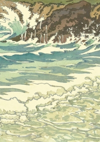 Picture of Carnet - La Mer : études de vagues