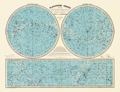 Image de Carte - Planisphère céleste