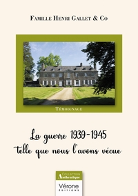 Picture of La guerre 1939-1945 telle que nous l'avons vécue