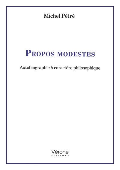 Picture of Propos modestes