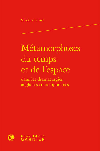 Image de Métamorphoses du temps et de l'espace