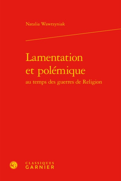 Picture of Lamentation et polémique