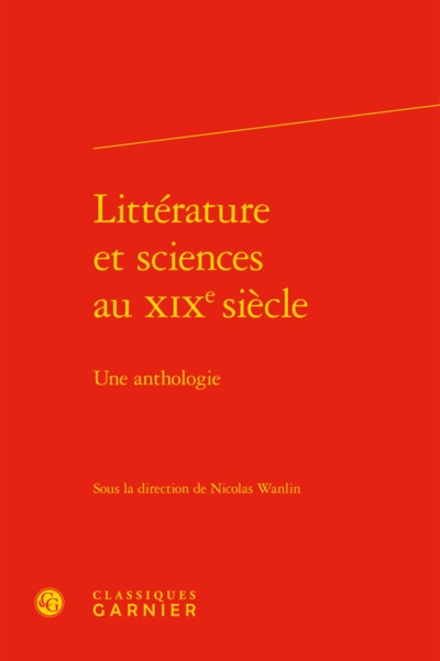 Picture of Littérature et sciences au XIXe siècle