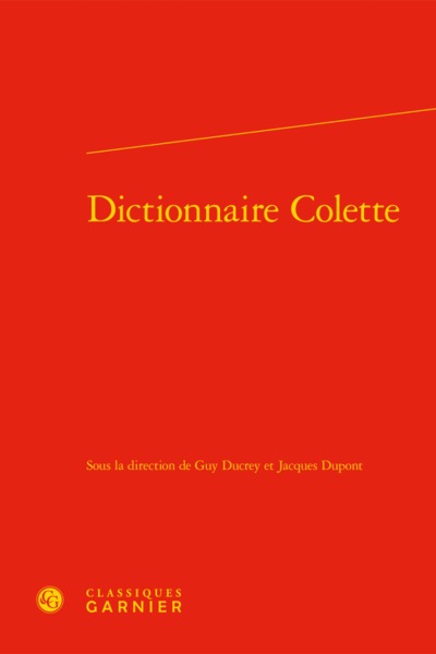 Picture of Dictionnaire Colette