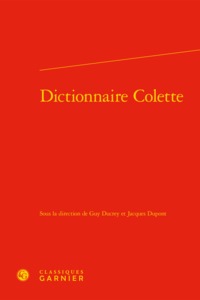 Picture of Dictionnaire Colette