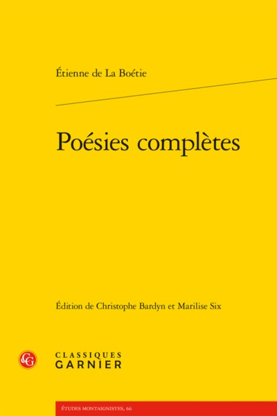 Image de Poésies complètes